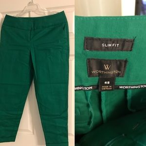 Women’s green pants